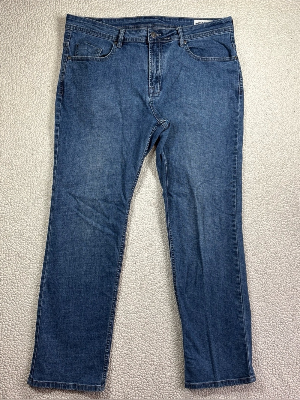 Buffalo David Bitton Jackson-X Straight Stretch Men’s 38 x 32 Medium Wash Jeans